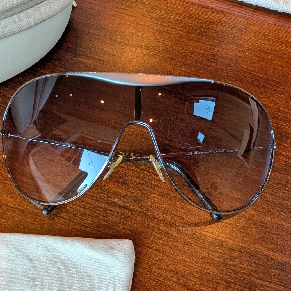 Giorgio Armani 280/S KJ100 Aviator Sunglasses Vintage 90s